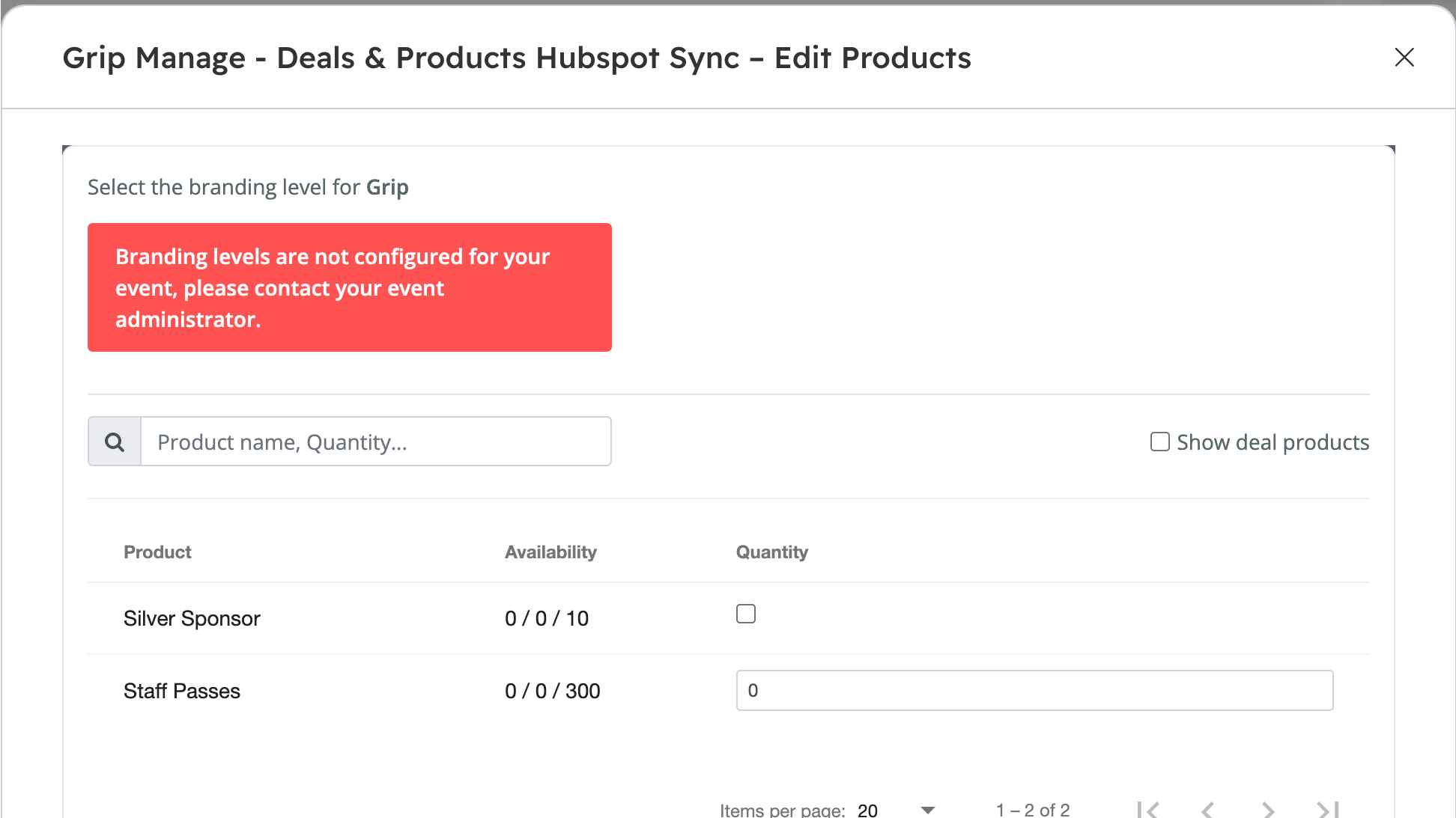 product sync